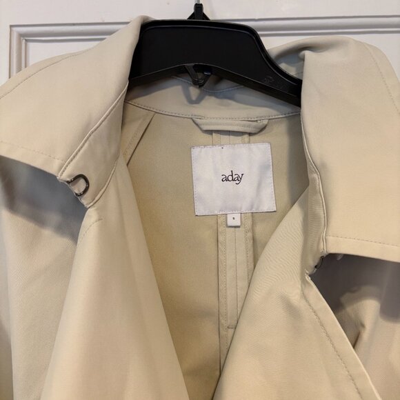 ADAY Legacy Trench in Sesame - Picture 4 of 8